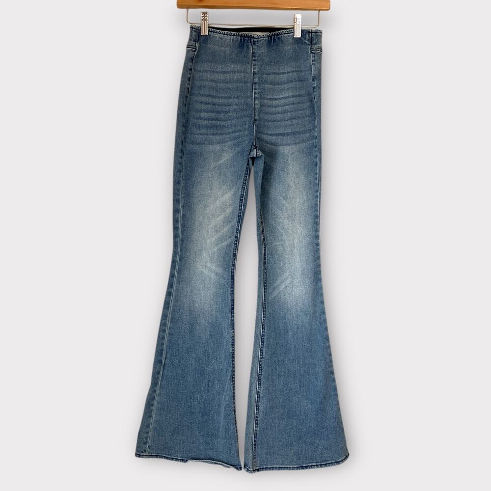 Tinseltown Pull on Jegging Flare Boho Western style xs 24